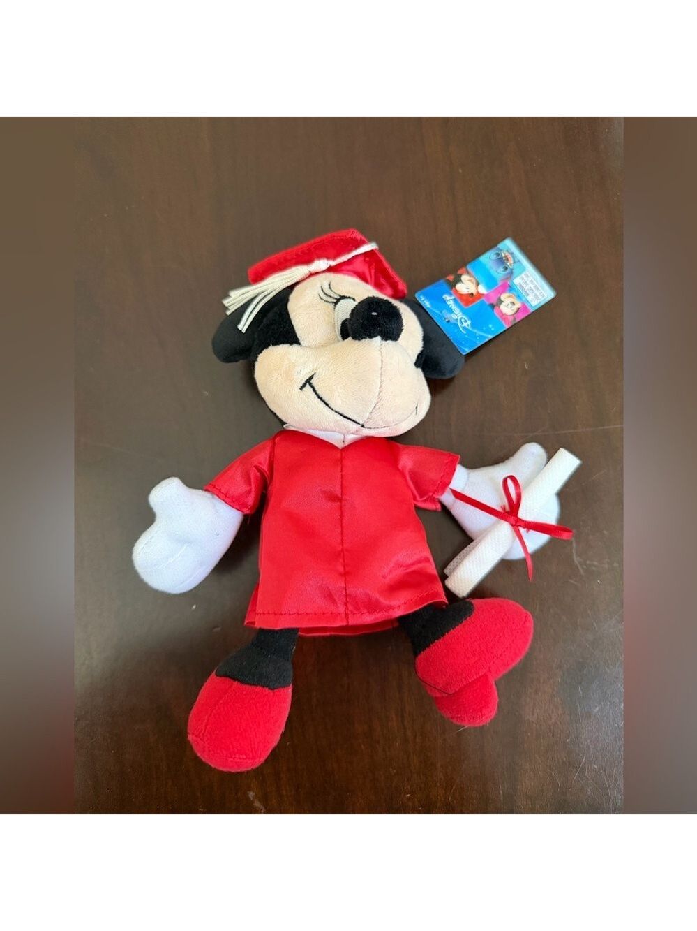 New Disney Minnie Mouse Graduation Plush